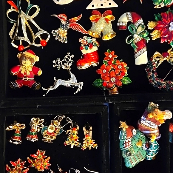 🎄Vintage Christmas Jewelry Collection (99%) available for SALE! - Picture 10 of 10